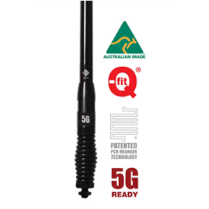 RFI 5G LTE 6.5dBi Collinear Antenna (698-3800 MHz); 5m SMA(M) - Black